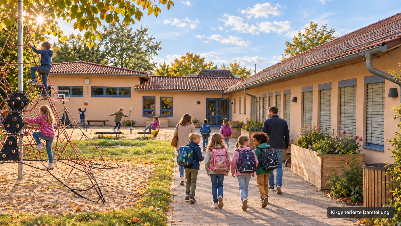 Bild der Dabeler Grundschule - Schüler KI-generiert